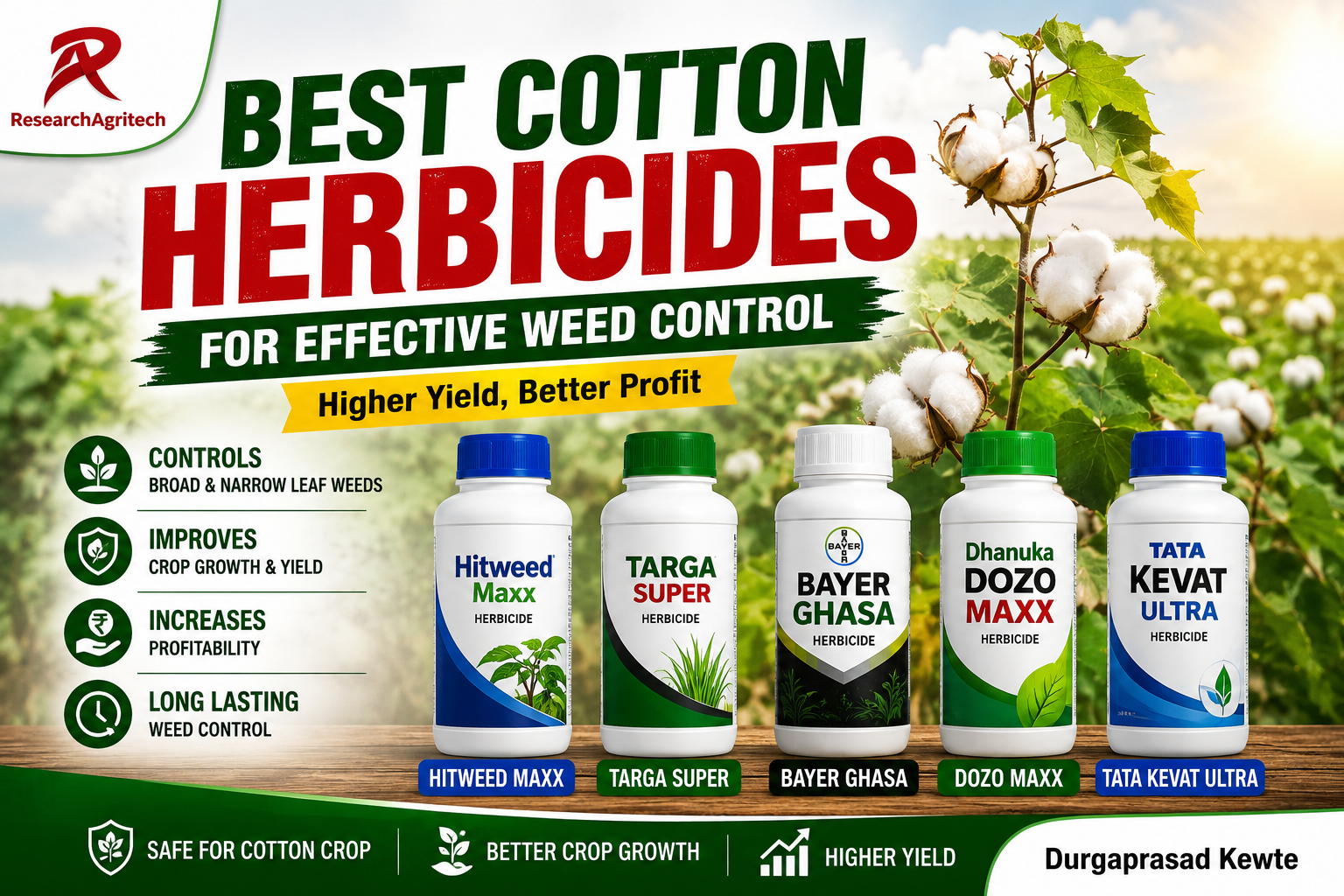 Best Cotton Herbicides