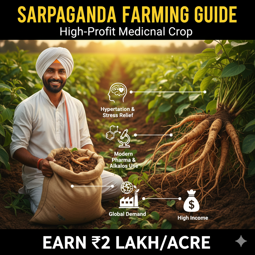 Sarpagandha Crop